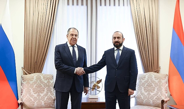 Lavrov ve Mirzoyan güvenlik ve işbirliği mesajları verdi