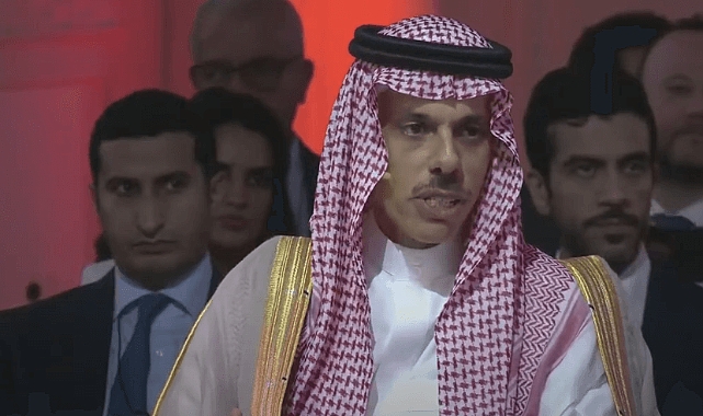 Suudi Arabistan Dışişleri Bakanı'ndan Gazze açıklaması