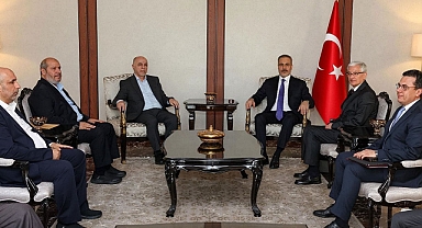 Dışişleri Bakanı Hakan Fidan, Hamas heyetini ağırladı