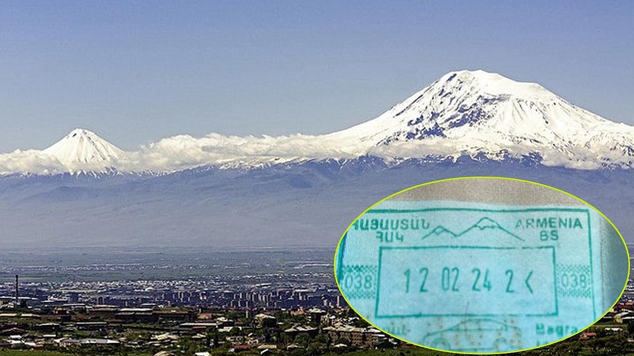 Ermenistan pasaportlarındaki 'Ağrı Dağı' artık yok