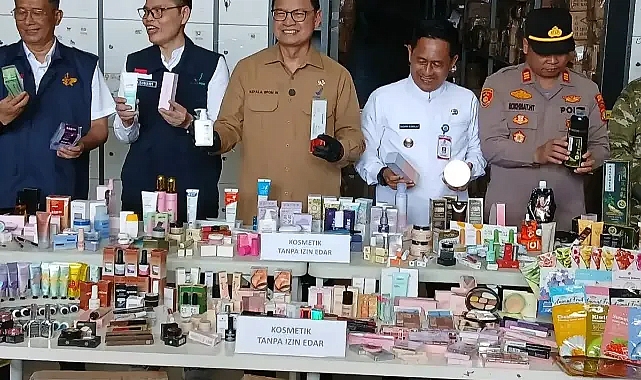 Endonezya'da iki milyon yasadışı kozmetik ürüne el konuldu