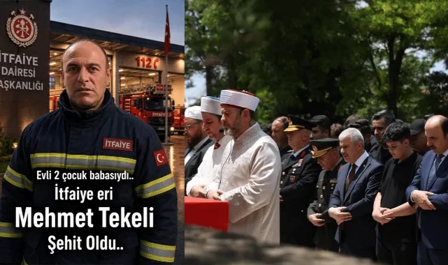 Mehmet Tekeli Kimdir? Nereli? Konya'da şehit olan itfaiyeci..