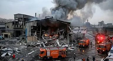 Tahran'daki alüminyum fabrikasında patlama
