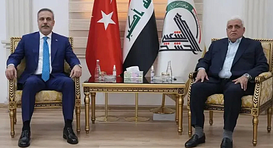Haşdi Şabi Başkanı Falih el-Feyyad ve Hakan Fidan arasında kritik hörüşme