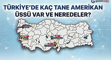 Türkiye'de Kaç Tane Amerikan Üssü var ve Neredeler? -Özel Haber-